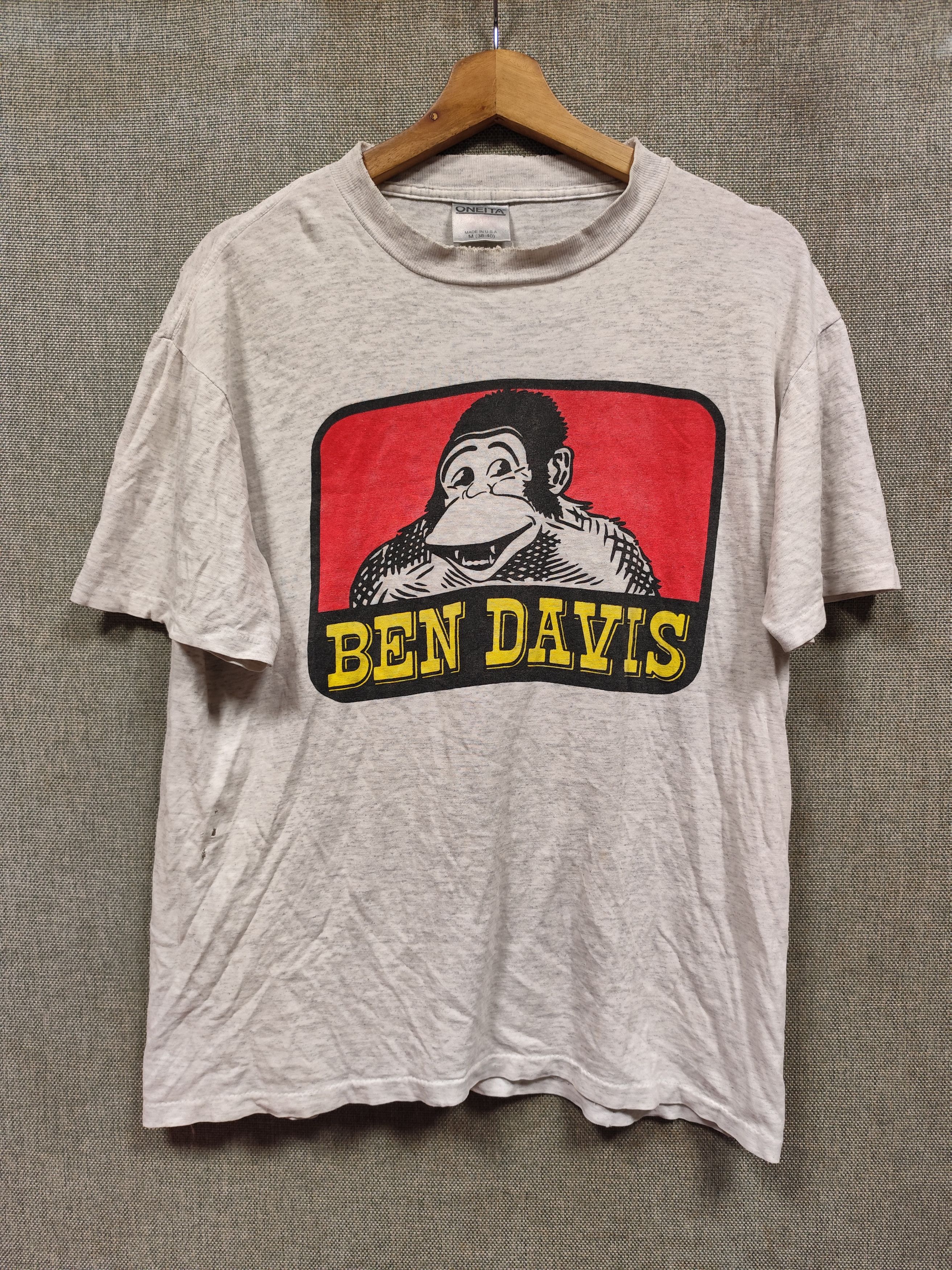 Ben Davis × Made In Usa × Vintage Vintage 90s t shirt ben davis by 