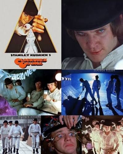 Vintage VINTAGE A CLOCKWORK ORANGE CRIME FILM MOVIE TSHIRT Size US L / EU 52-54 / 3 - 2 Thumbnail