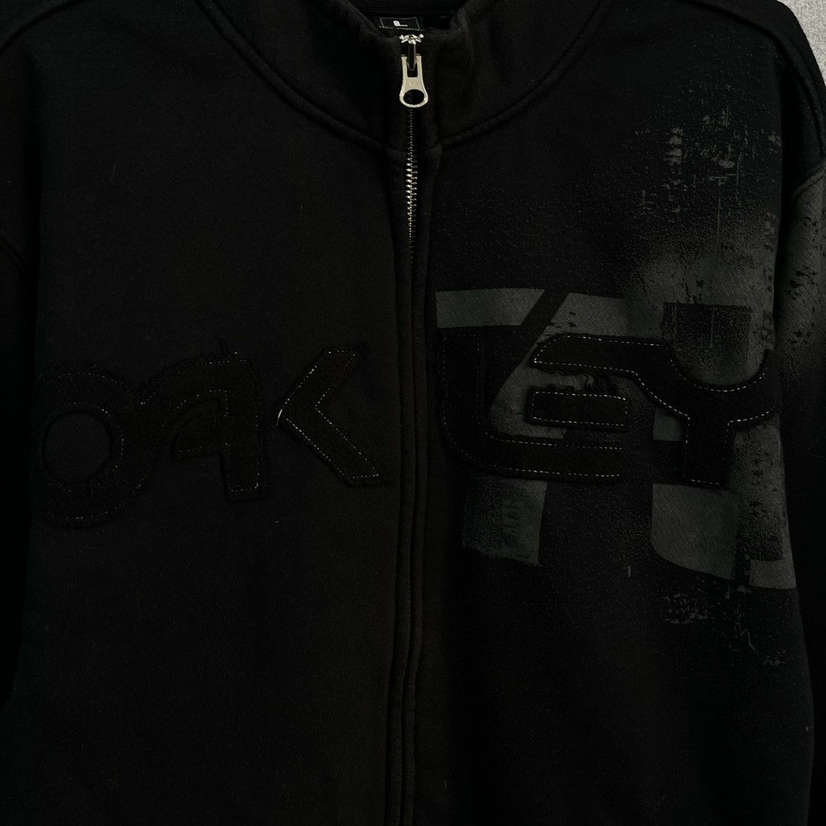 Oakley Vintage Oakley Zip Hoodie Big Logo Size US L / EU 52-54 / 3 - 5 Thumbnail