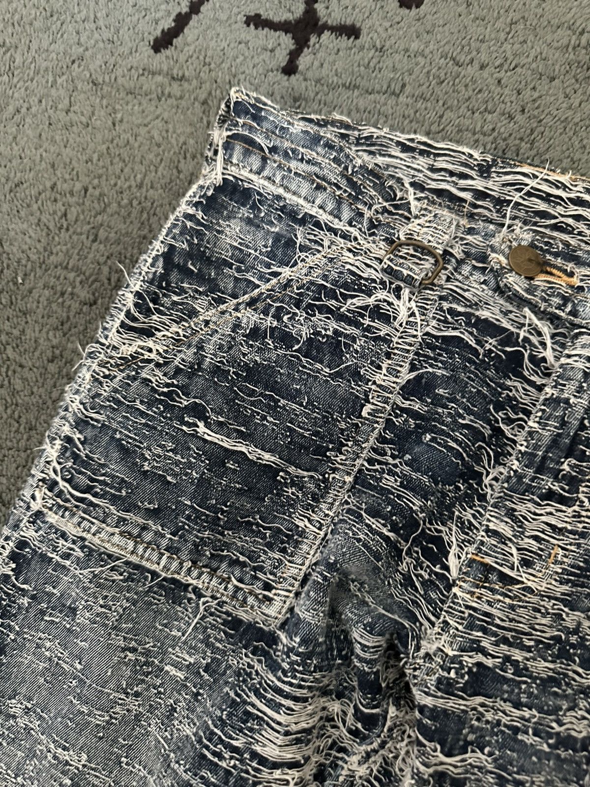 Blackmeans Archive Blackmeans Distressed Denim Jeans Size US 30 / EU 46 - 3 Thumbnail