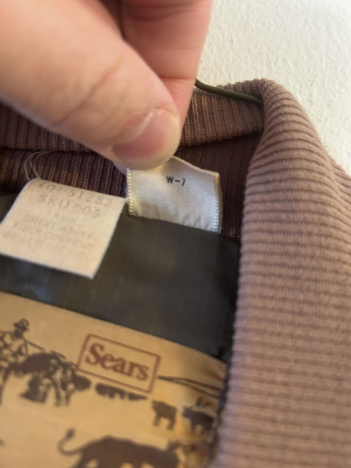 Sears 1970’s Sears Western Wear DOWN JACKET C&C ZIPPER MIUSA 44 Size US S / EU 44-46 / 1 - 6 Thumbnail