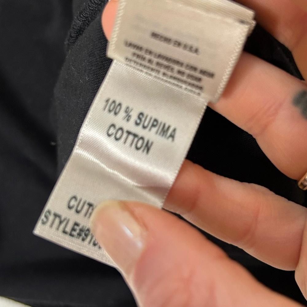 Citizens Of Humanity Citizens of Humanity l Melany Black Tee Bodysuit Medium Size M / US 6-8 / IT 42-44 - 8 Thumbnail