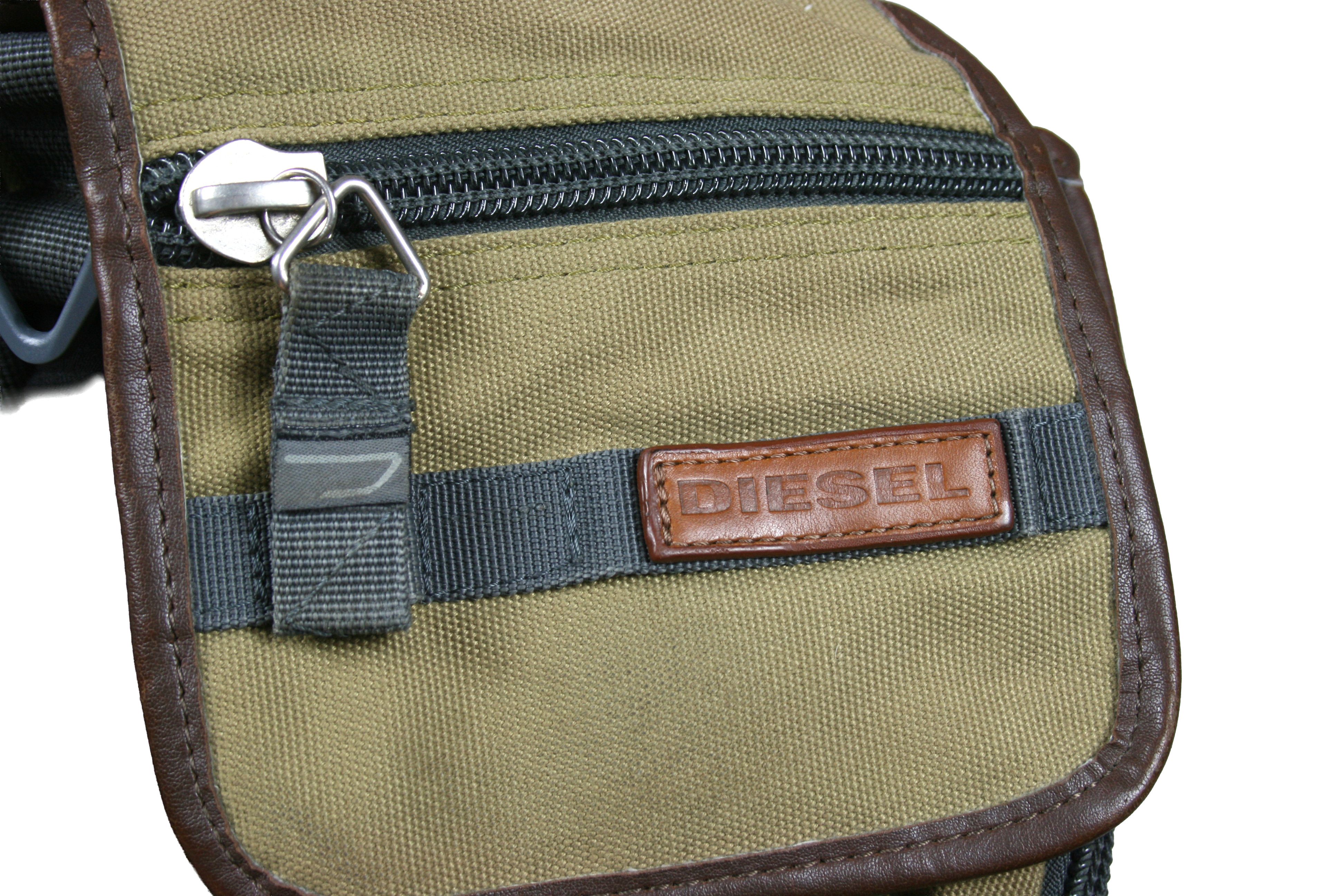 Diesel 00S Military Y2K Spare Parts Crossbody Bag Vintage