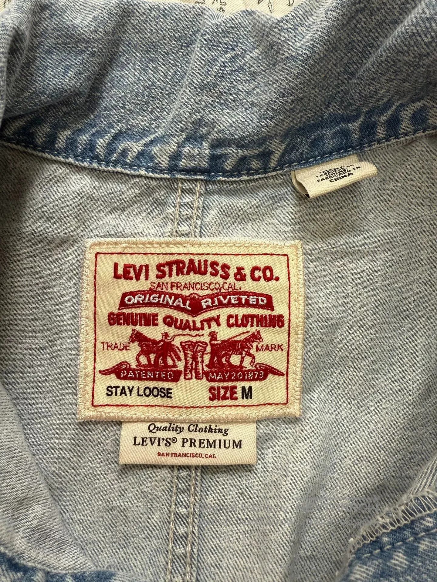Levi's Levi's Premium Denim Jumpsuit. Size US 31 - 3 Thumbnail
