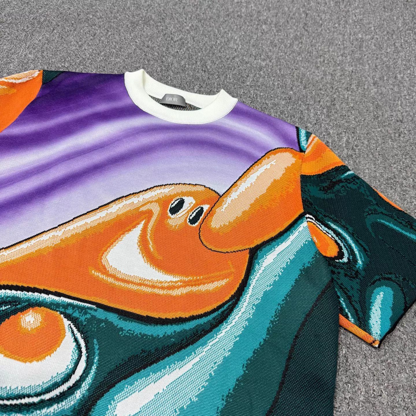 Dior Dior x Kenny Oblique Multicolor SS Tee M 99 New Size M / US 6-8 / IT 42-44 - 3 Thumbnail