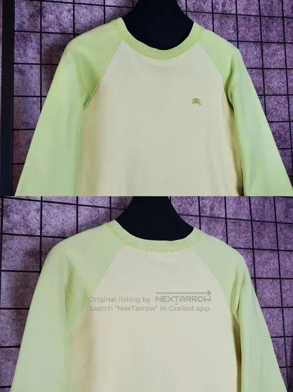 Burberry Burberry Green Cotton Logo Embroidered Sweatshirt. Size M / US 6-8 / IT 42-44 - 3 Thumbnail