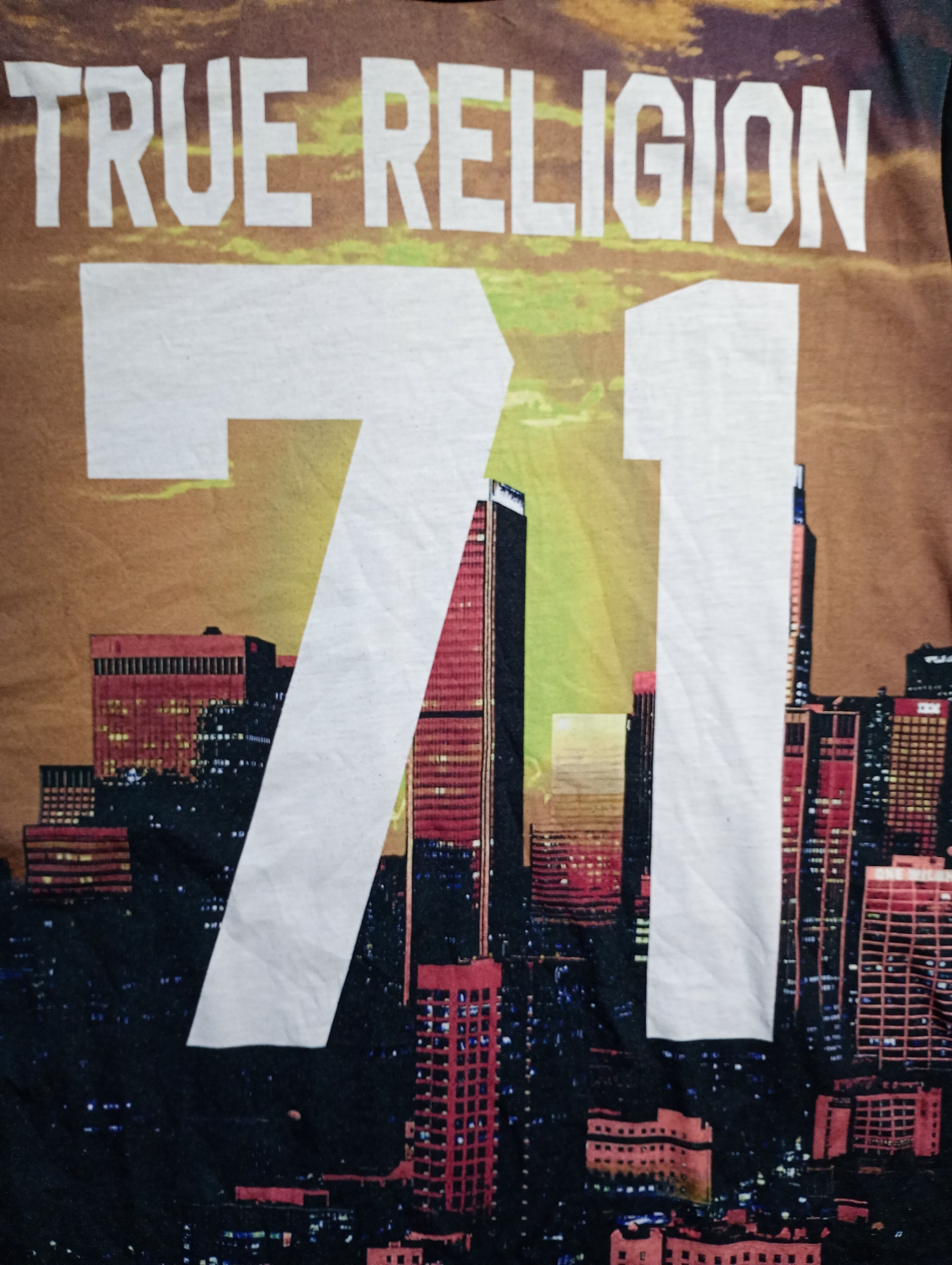 True Religion True Religion Printed T-Shirt Size US XL / EU 56 / 4 - 7 Thumbnail