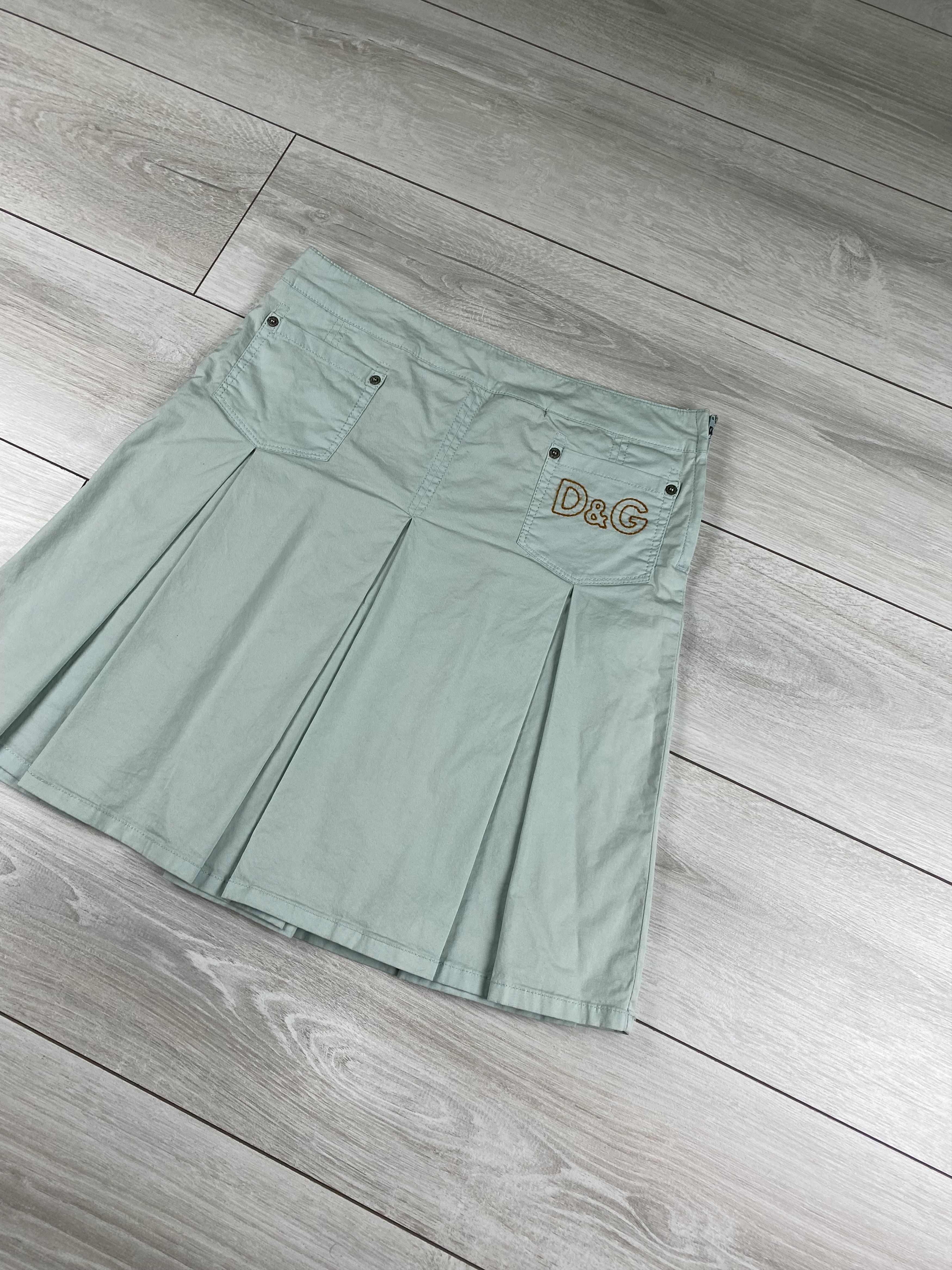 Designer × Dolce & Gabbana Vintage Dolce & Gabbana blue skirt women Size 26/40 Size 28" / US 6 / IT 42 - 2 Thumbnail