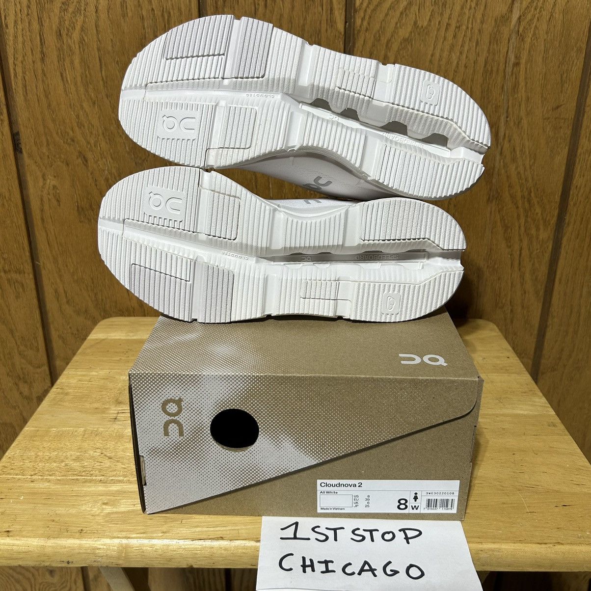 Designer × On On Running Cloudnova 2 Shoes Women's 8 White Sportswear NEW Size US 8 / IT 38 - 7 Thumbnail