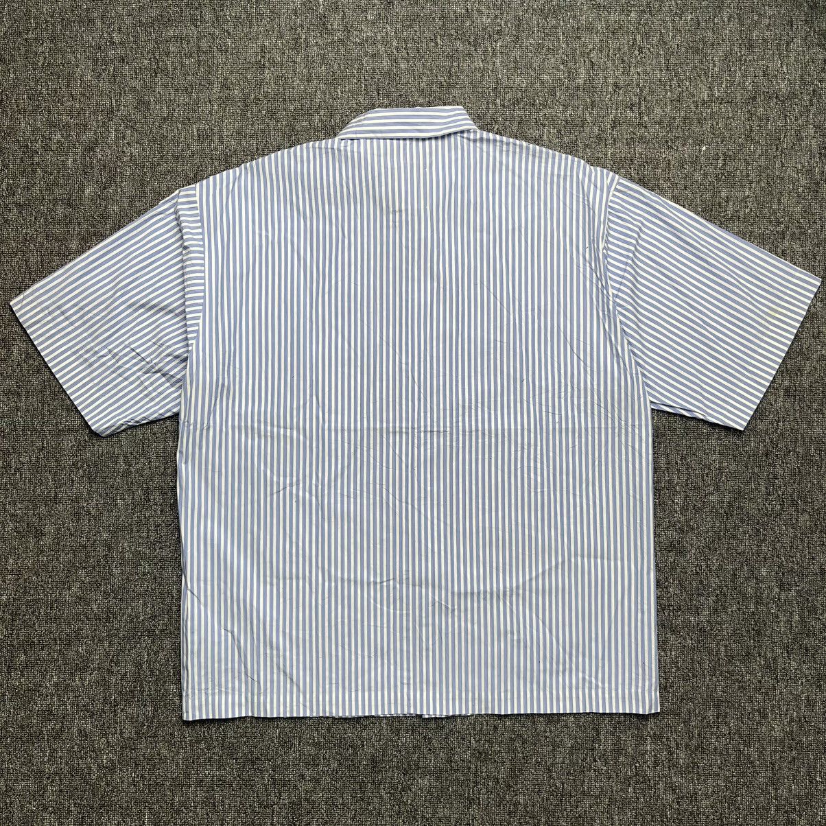 ATON aton japanese boxy cut stripe button up shirt Size US M / EU 48-50 / 2 - 2 Thumbnail