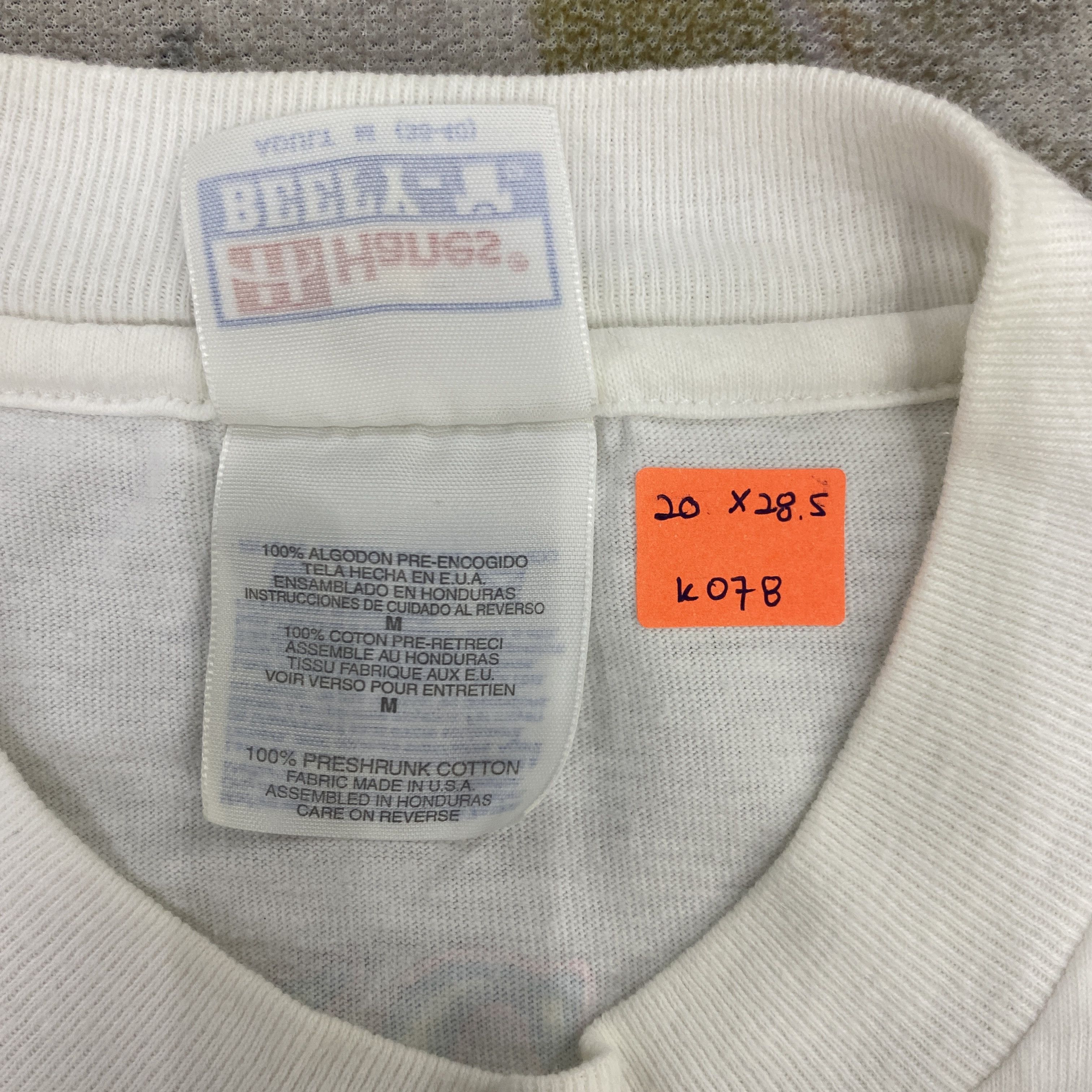 Hanes Vintage 90s Fudpuckers Walton Beach Florida T-Shirt - K078 Size US M / EU 48-50 / 2 - 4 Thumbnail