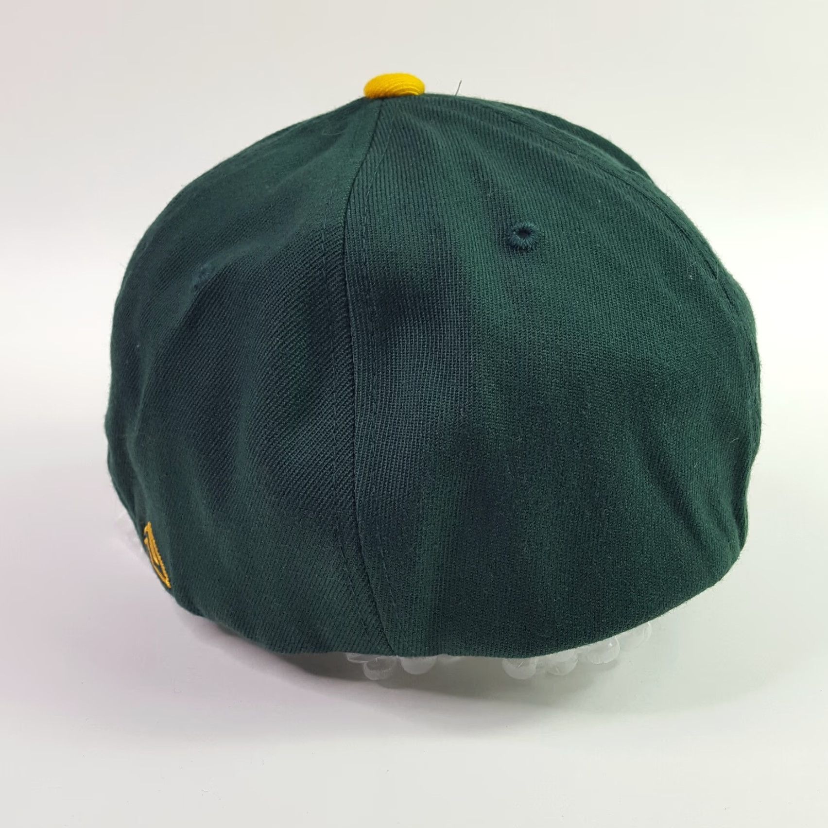 Vintage VINTAGE Houston Astros WC Logo Wool Blend Stretch Fitted Hat Baseball Cap Green Wool Athletic Cap Mens Adjustable Cap Size ONE SIZE - 5 Thumbnail