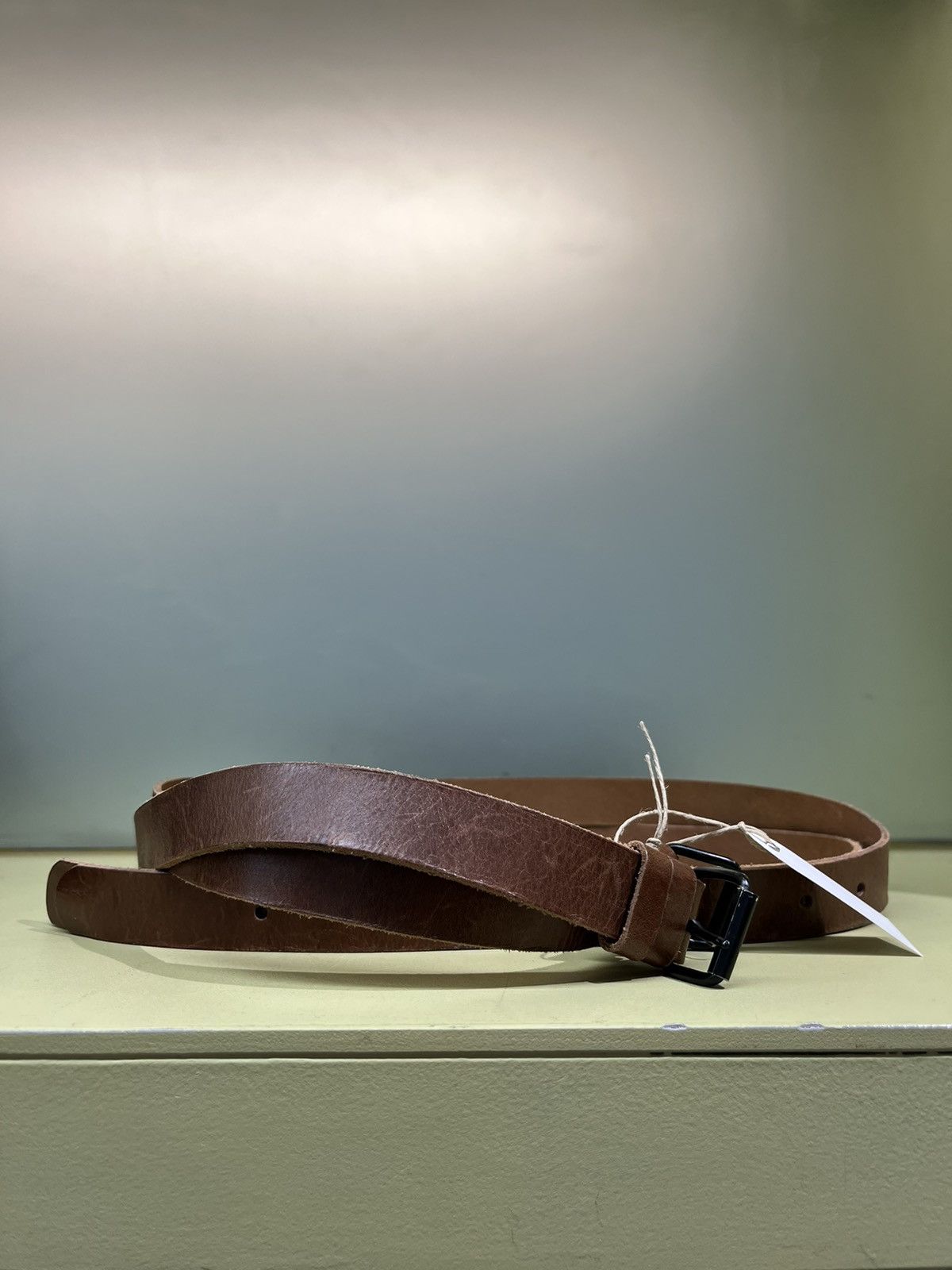 Raf Simons Raf Simons AW05 History of My World Double Leather Belt Size ONE SIZE - 8 Thumbnail