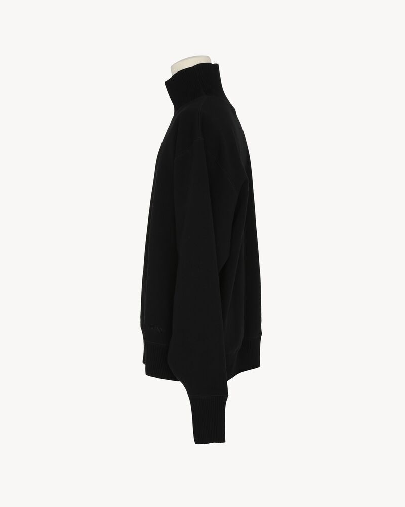 Saint Laurent Paris o1b1hav111125 813764 Sweaters in Noir Size US XL / EU 56 / 4 - 3 Thumbnail
