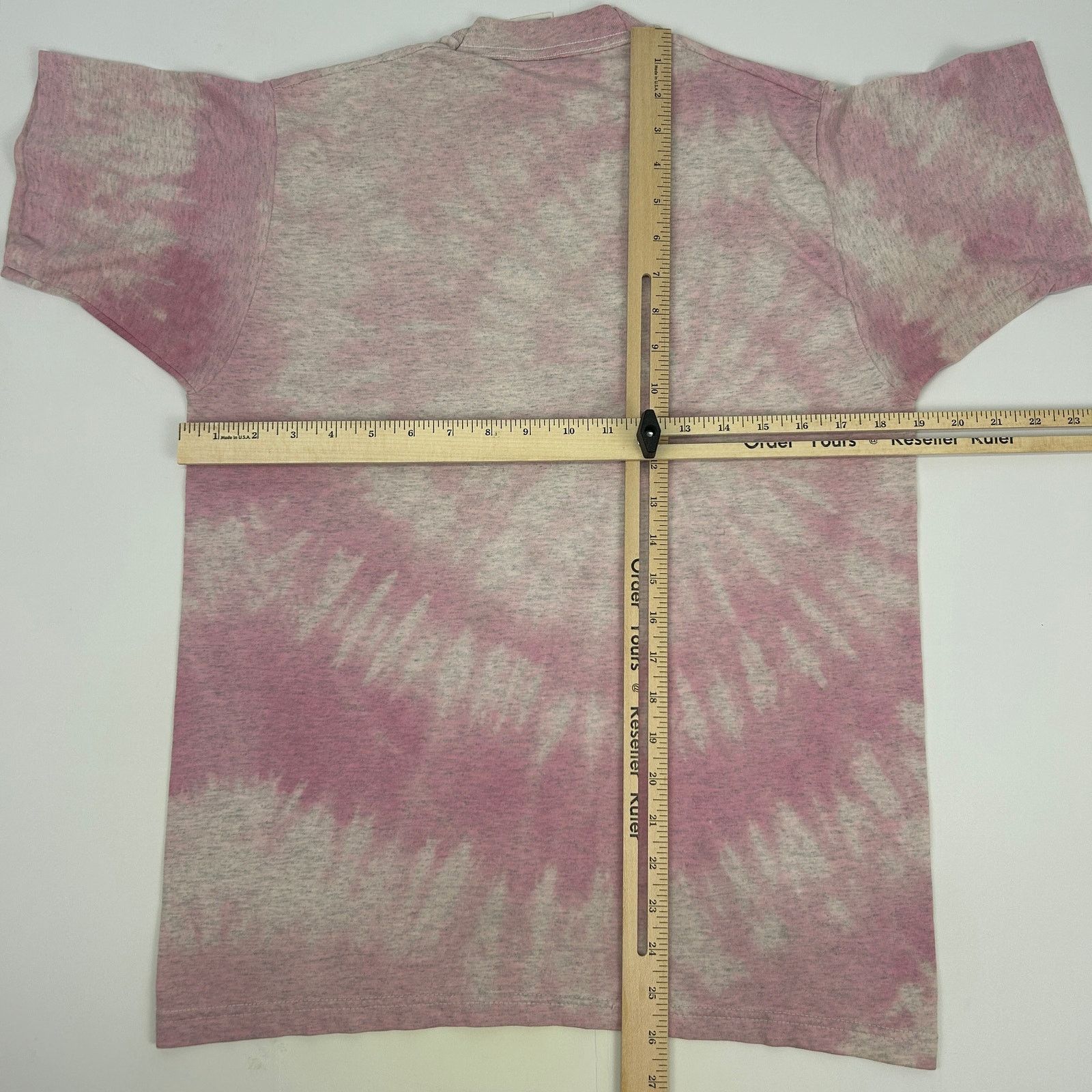 Fruit Of The Loom Vintage BSA Hale Scout Reservation T Shirt Boy Scouts Pink M Size US M / EU 48-50 / 2 - 6 Thumbnail
