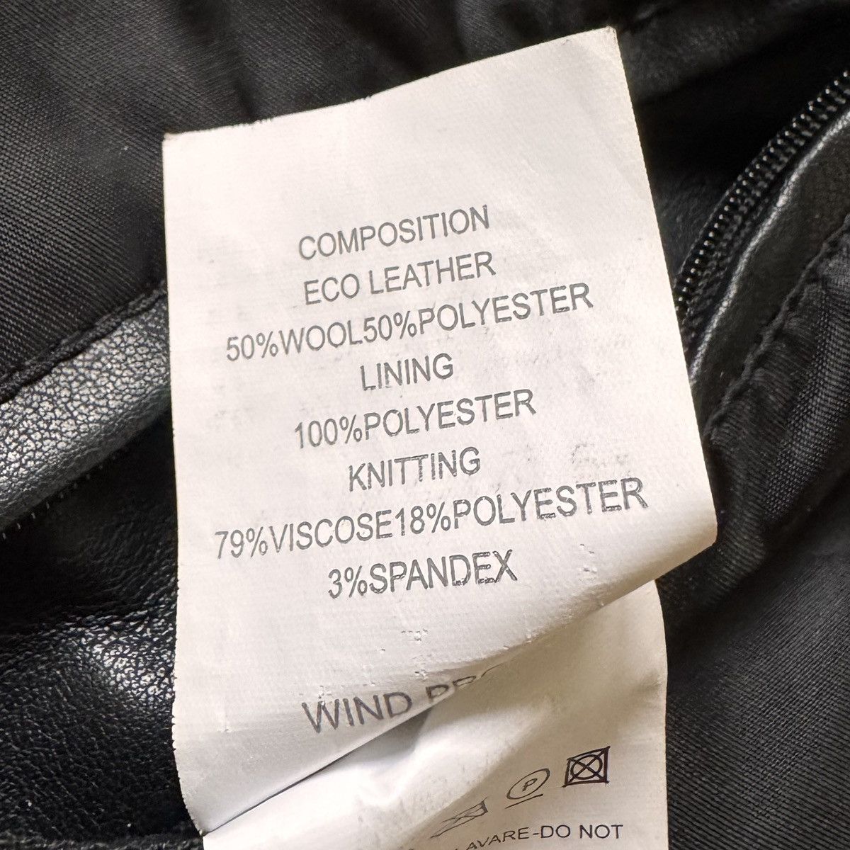 Gianfranco Ferre Gianfranco Ferre Mens Eco Leather Jacket Size US XL / EU 56 / 4 - 6 Thumbnail