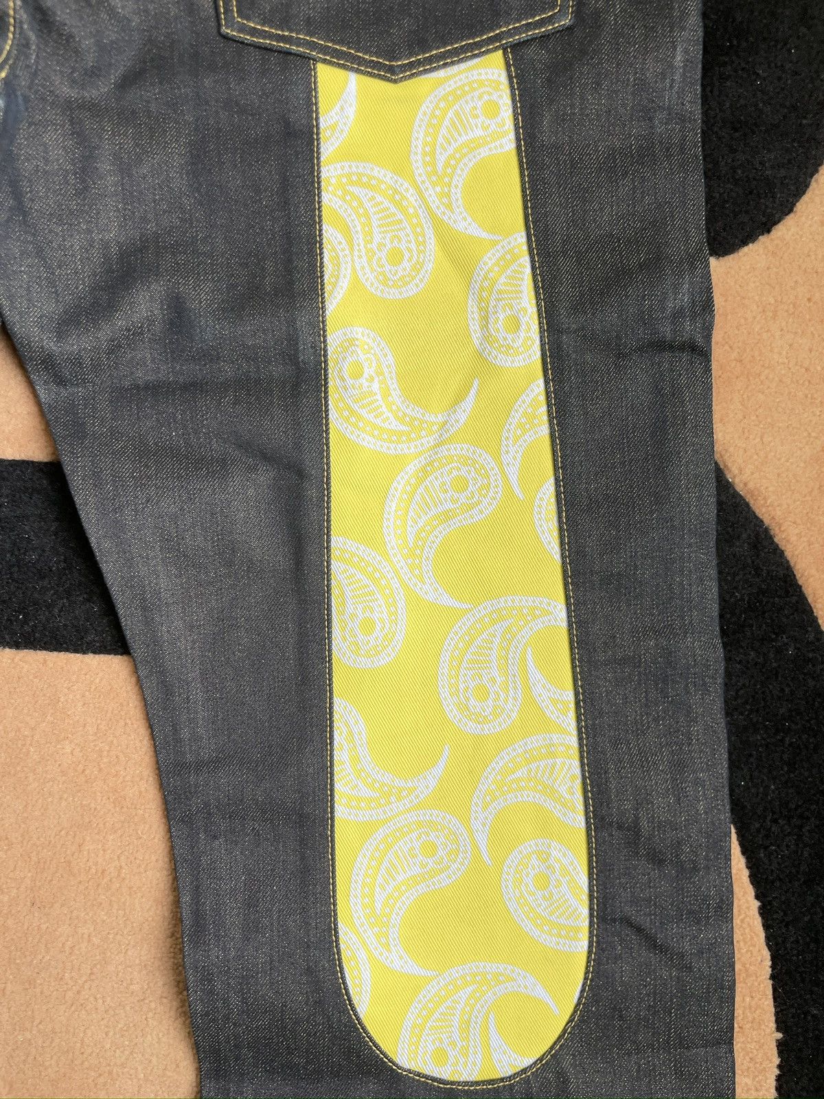 Evisu × Japanese Brand EVISU insect daicock style denim jeans！size：36x34 Size US 36 / EU 52 - 7 Thumbnail