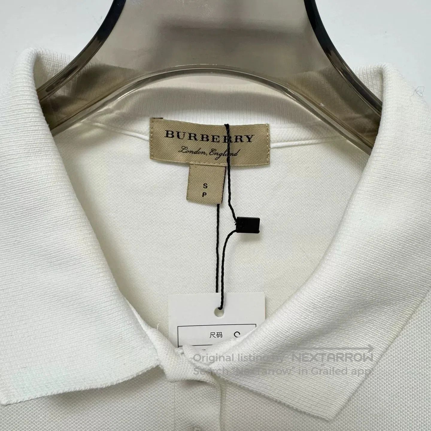 Burberry Burberry Gold Crest Long Sleeve Polo. Size US S / EU 44-46 / 1 - 5 Thumbnail