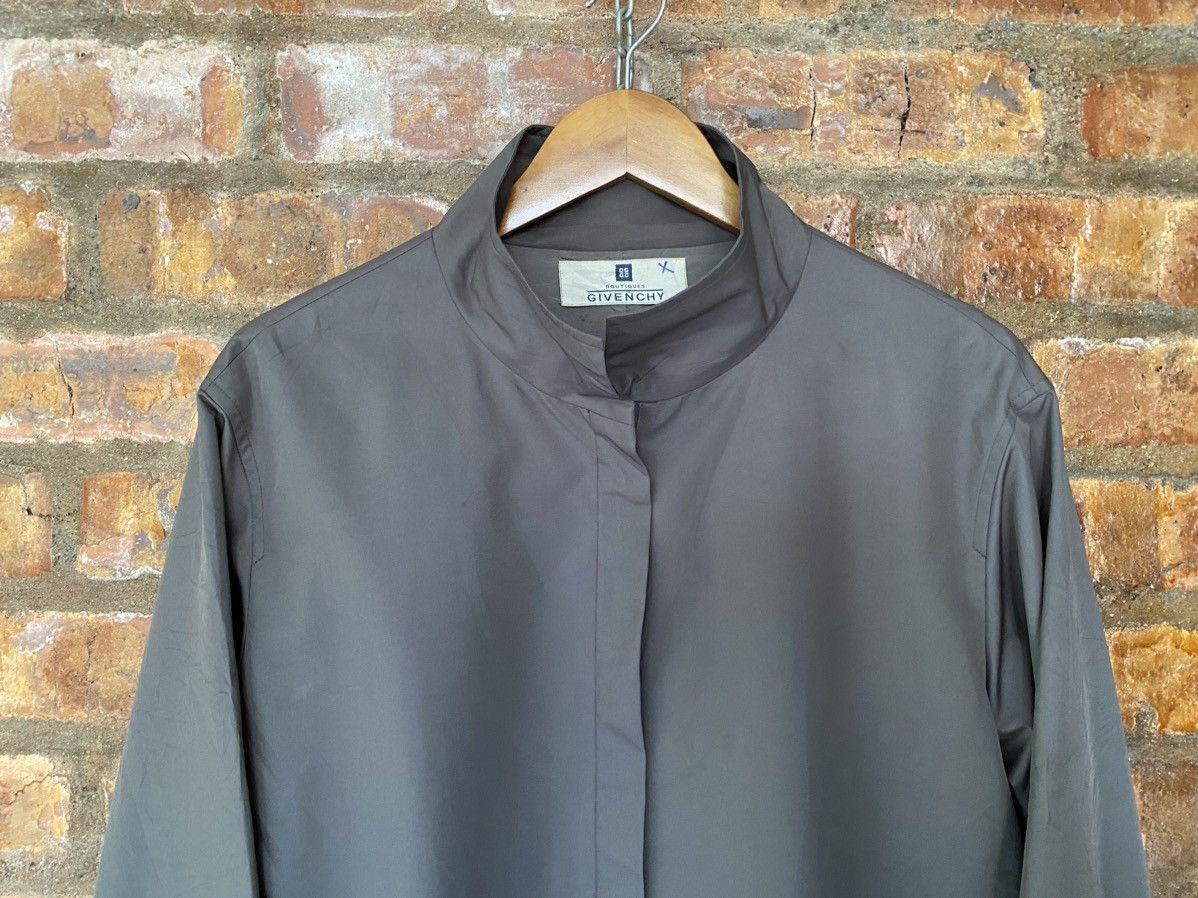 Givenchy × Vintage 90s Givenchy Olive zipper parka Light Jacket Size US M / EU 48-50 / 2 - 3 Thumbnail