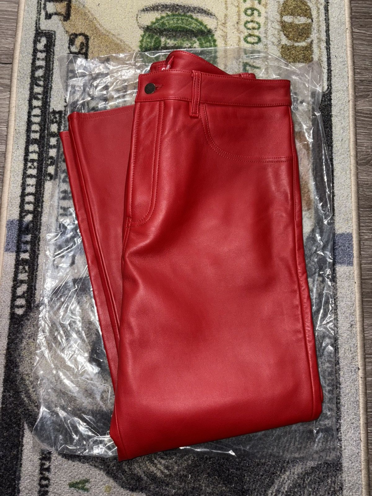 Supreme Supreme Leather 5-Pocket Jean Size US 36 / EU 52 - 5 Thumbnail
