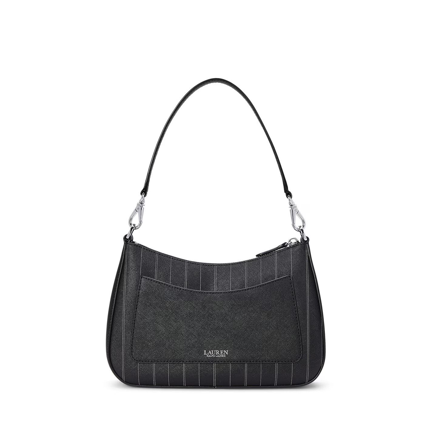 Lauren Ralph Lauren o1g2r1mq0825 Size: OS / Danni Leather Shoulder Bag Black Size ONE SIZE - 1 Thumbnail
