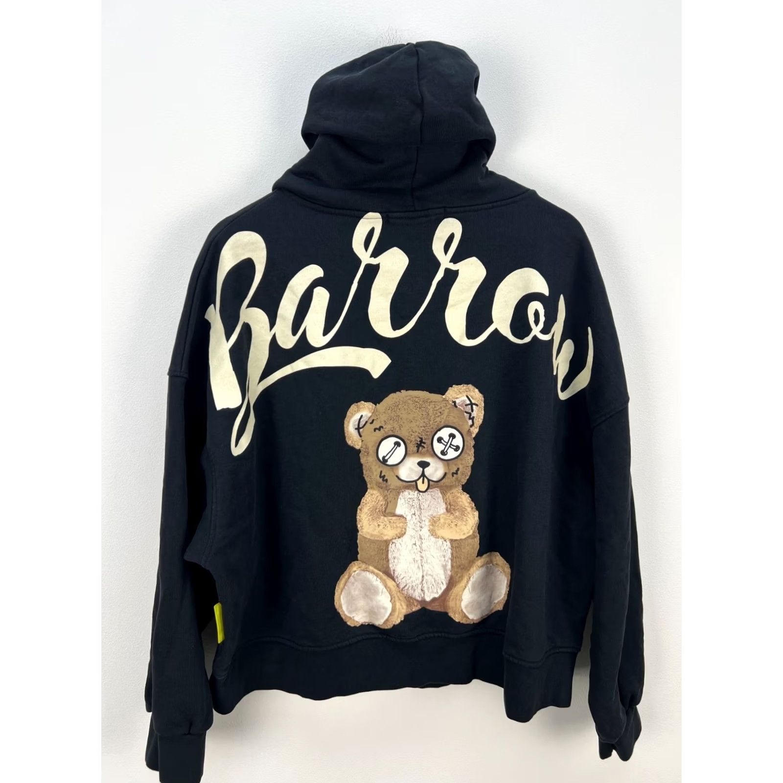 Barrow BARROW Oversized Hoodie Black Cotton Size S Teddy Bear Graphic Unisex Adults Hoodie Pullover Men Women Girls Boys Size US S / EU 44-46 / 1 - 2 Thumbnail