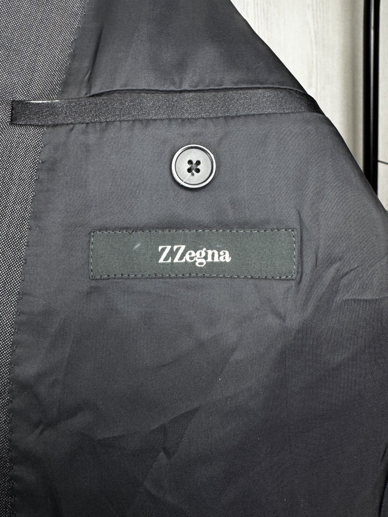 Z Zegna Z Zegna Graphite Grey Wool Silk 2 pcs city suit size 50R Size 40R - 13 Thumbnail