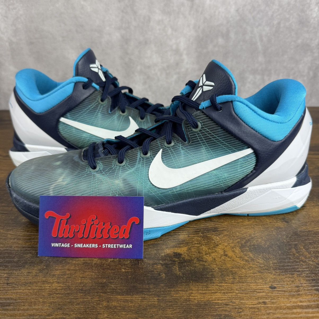 Nike Nike Zoom Kobe 7 System Shark Size 11 488371-401 Blue 