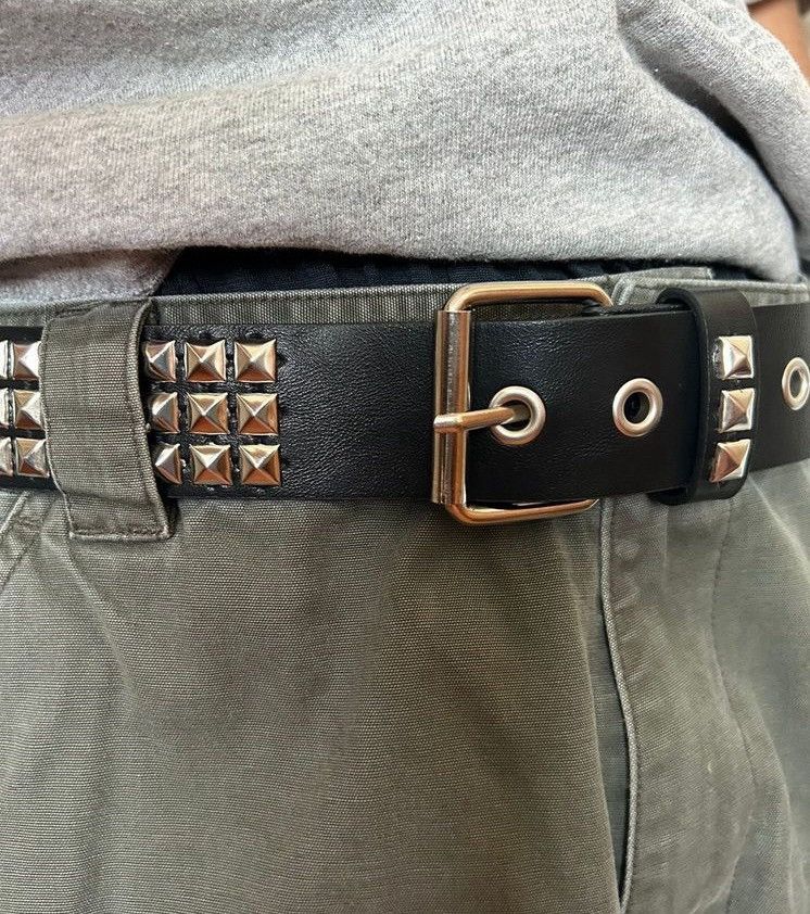 Japanese Brand Pyramid Studded Belt (classic) Size ONE SIZE - 4 Thumbnail