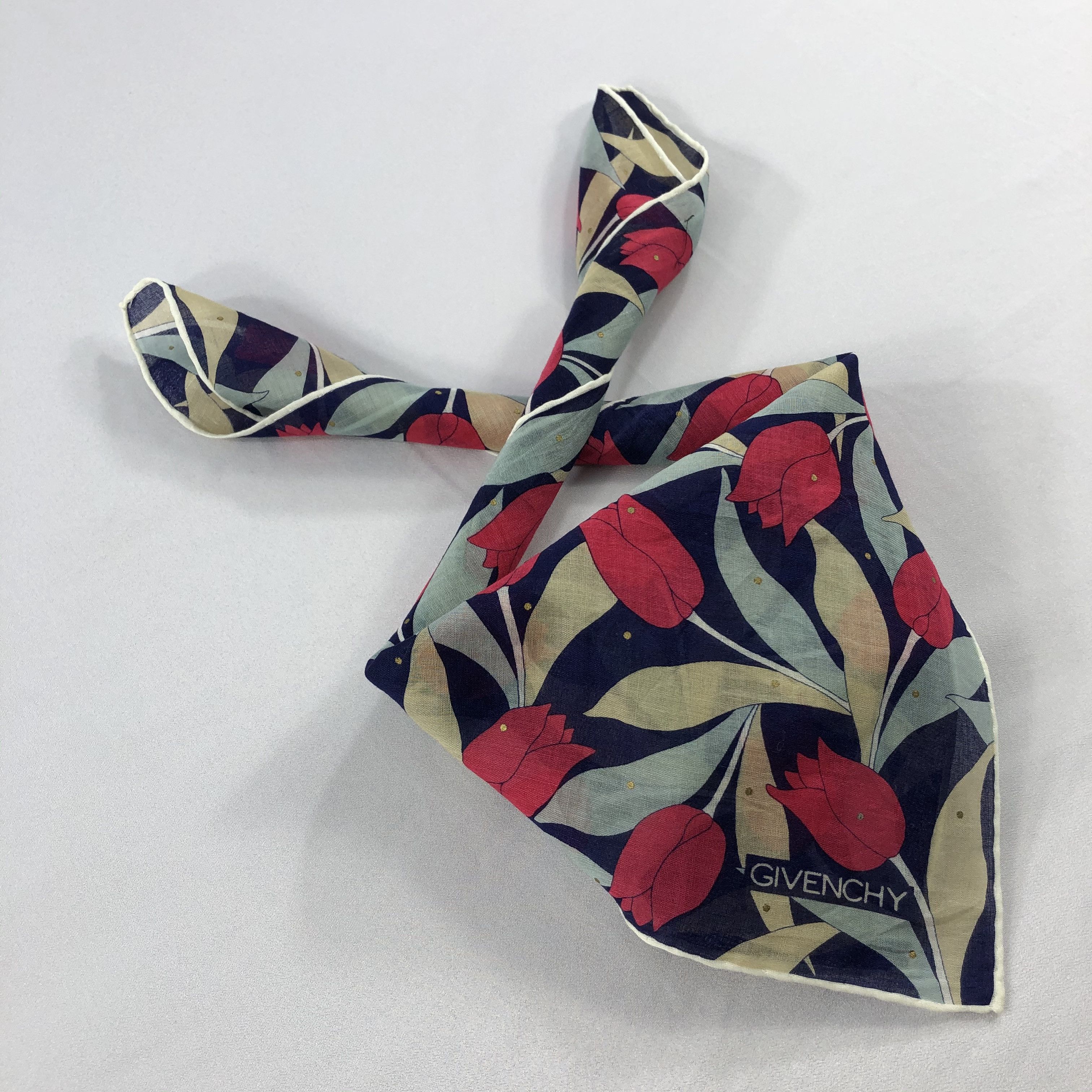 Vintage Givenchy Handkerchief / Neckerchief / Bandana Size ONE SIZE - 2 Thumbnail