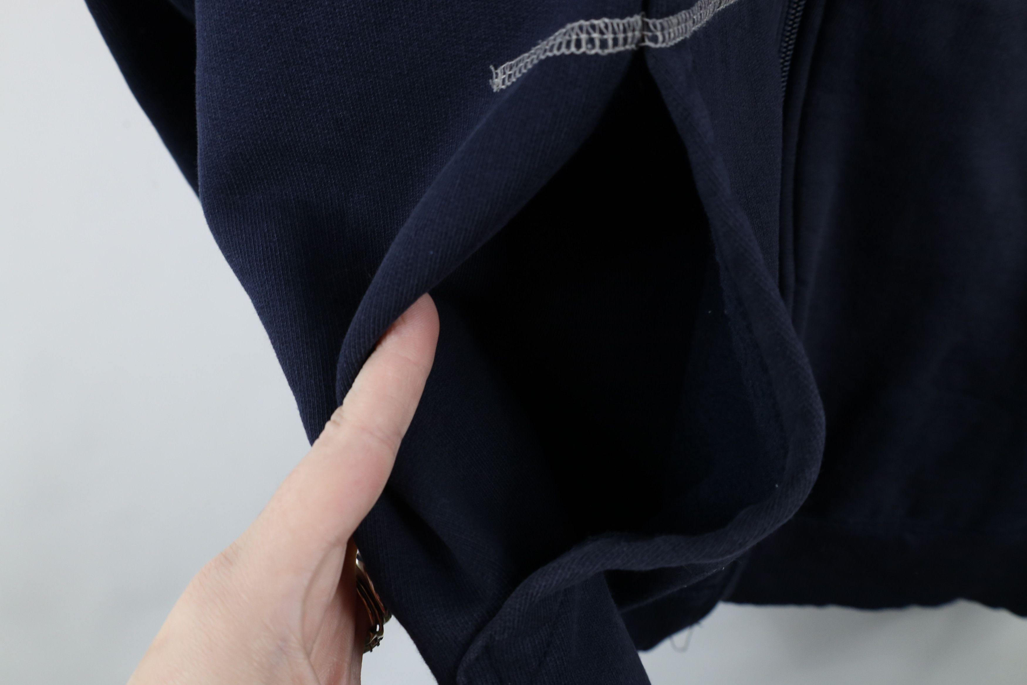 Tommy Hilfiger × Vintage Vintage Y2K Tommy Hilfiger Heavyweight Full Zip Hoodie Blue Size US XXL / EU 58 / 5 - 11 Thumbnail