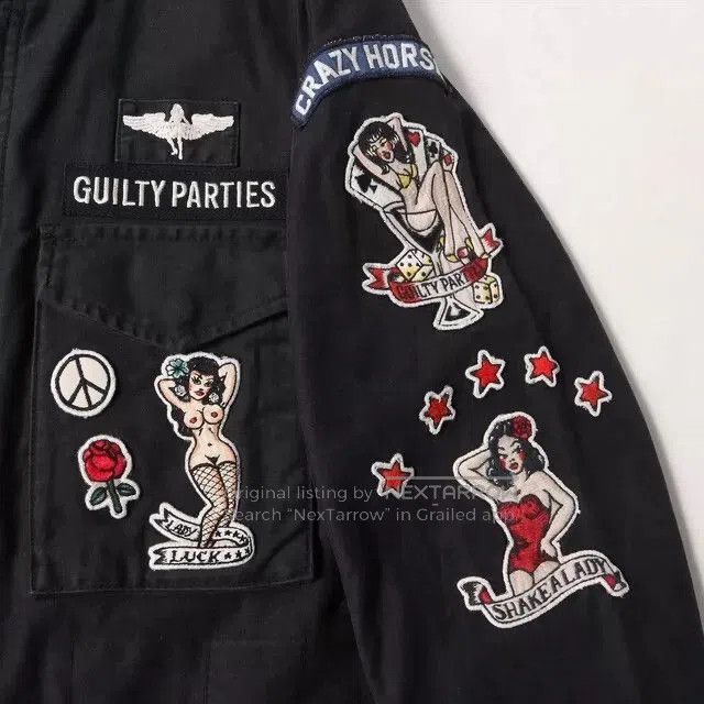 Vintage Wacko Mraia Embroidered M65 Jacket Size US L / EU 52-54 / 3 - 5 Thumbnail
