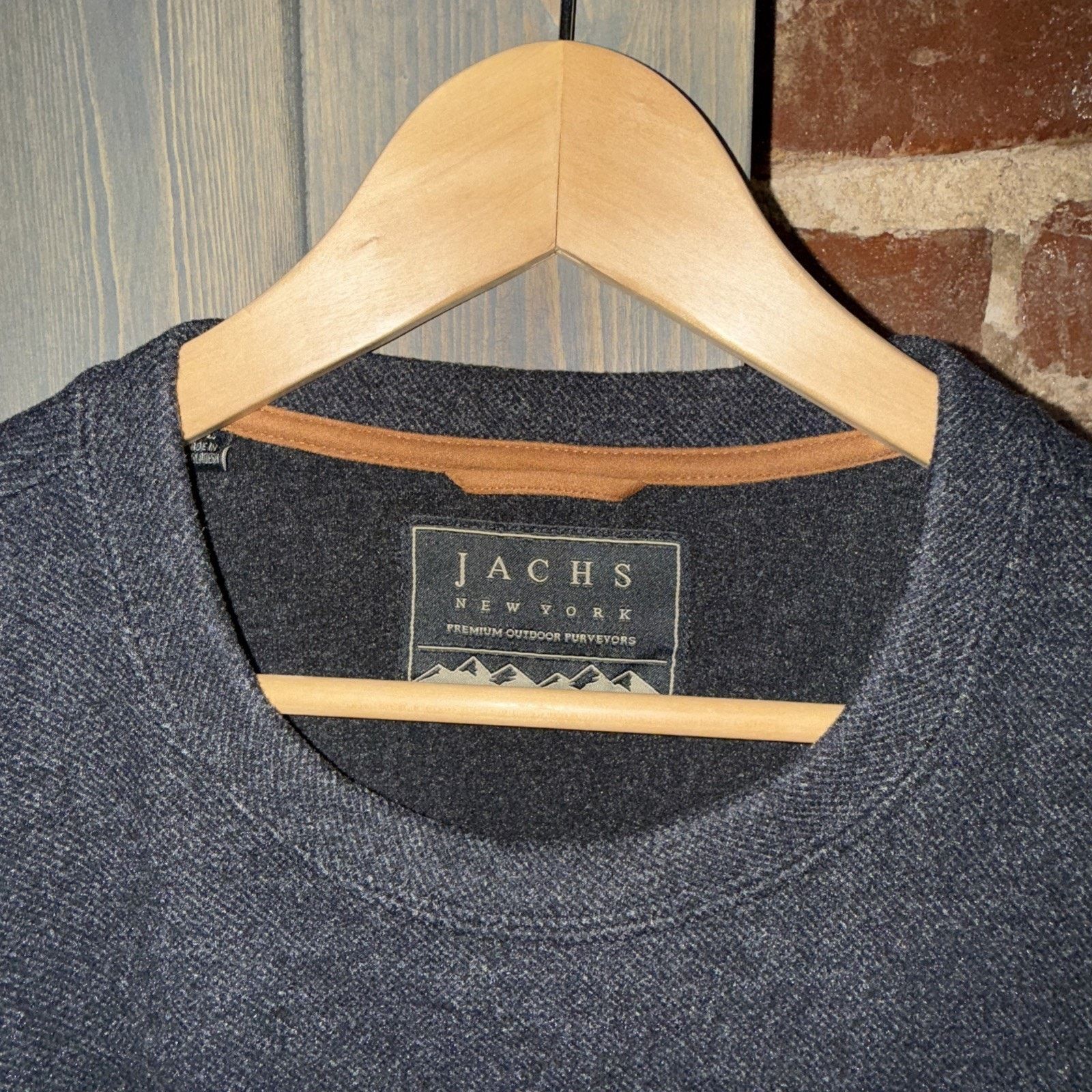 JACHS NY Jachs New York Mens Dark Gray Sweater Sz XL Preppy Outdoor Size US XL / EU 56 / 4 - 1 Thumbnail