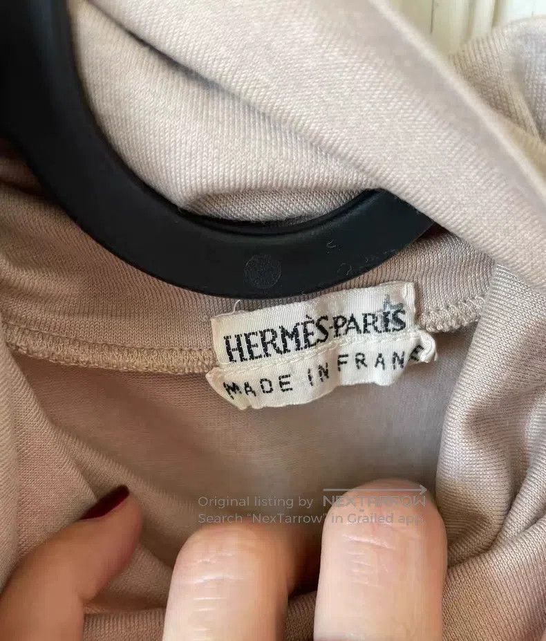 Hermes Hermes Silk high-neck top Size XS / US 0-2 / IT 36-38 - 4 Thumbnail