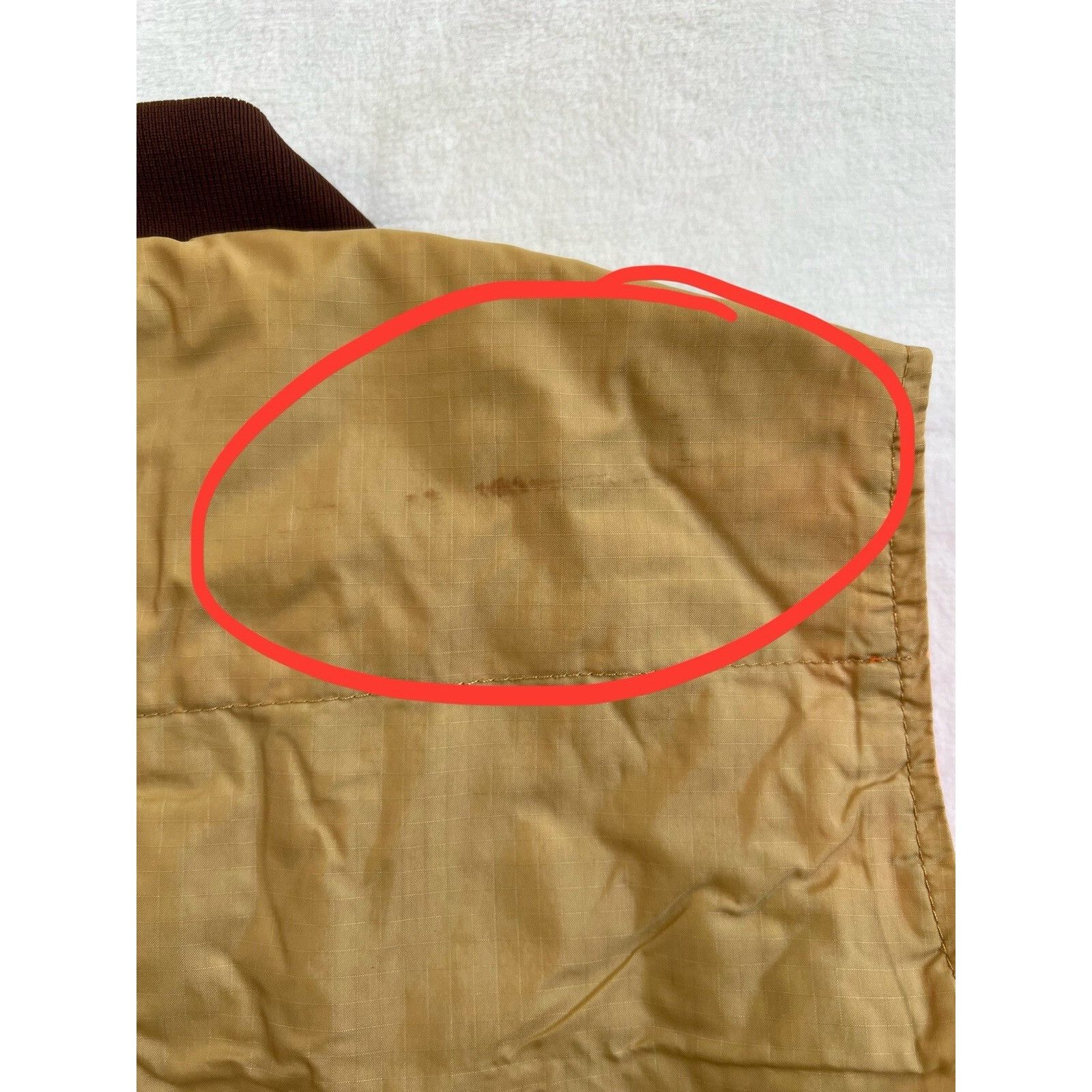 Vintage Vintage K-Mart Hunting Down Vest Size Medium Tan Orange Reve Size US M / EU 48-50 / 2 - 6 Thumbnail