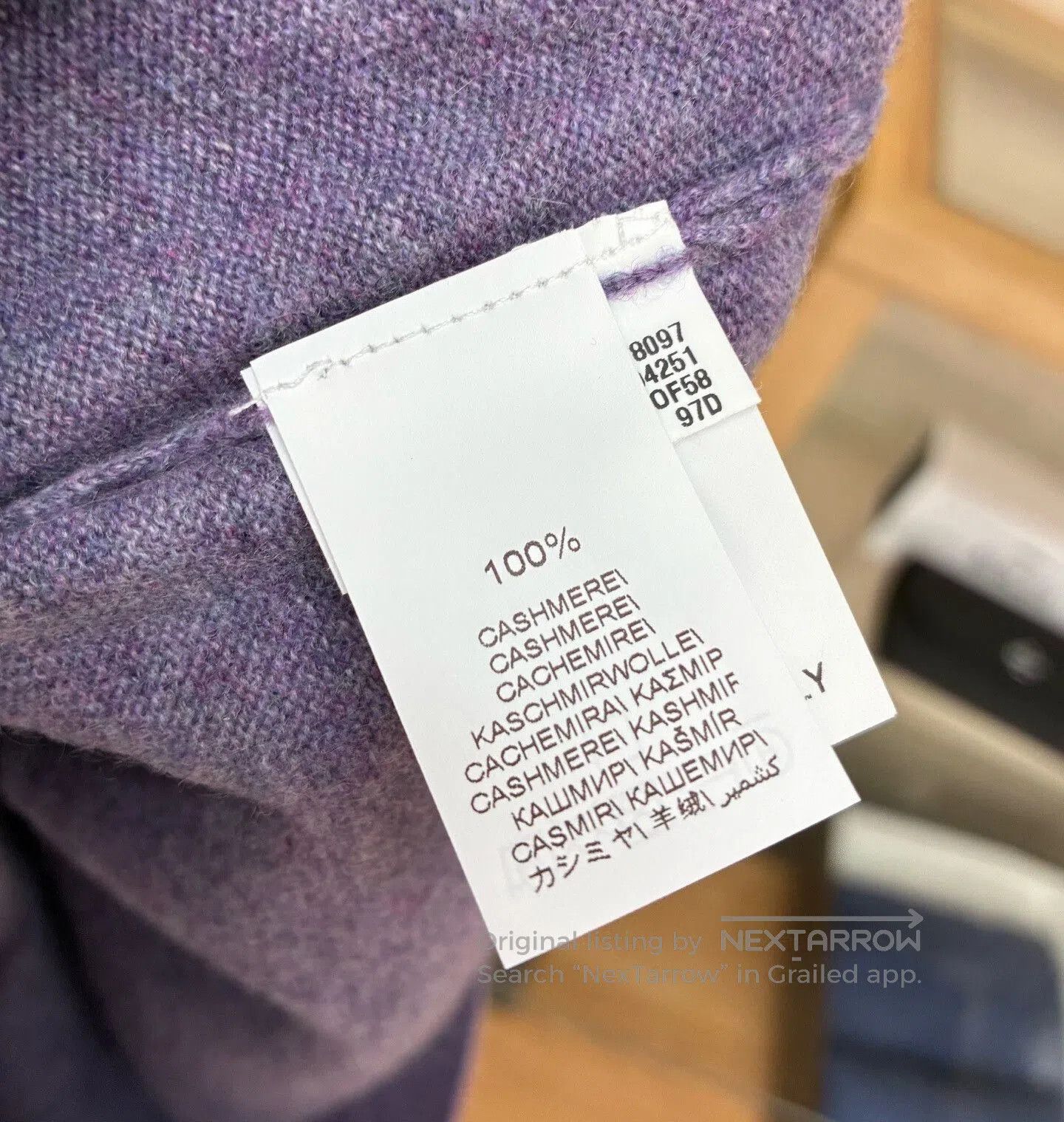 Brunello Cucinelli Brunello Cucinelli Purple Cashmere Sweater. Size US M / EU 48-50 / 2 - 7 Thumbnail