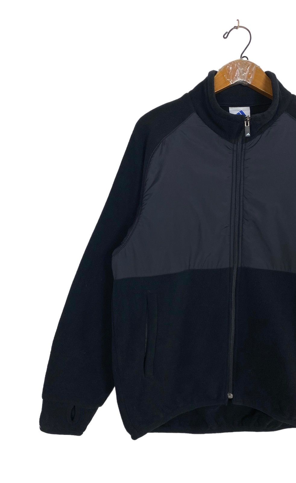 Adidas Rare‼️ Adidas Zipper Fleece Jacket Size US S / EU 44-46 / 1 - 2 Thumbnail