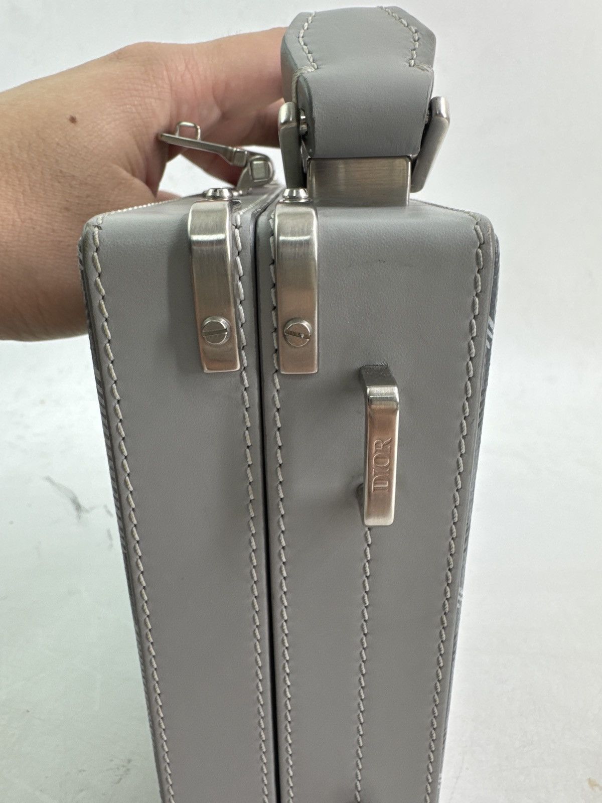Dior Dior Lock Diamond CD Mono Hand/Sling Bag Size 34 - 9 Thumbnail