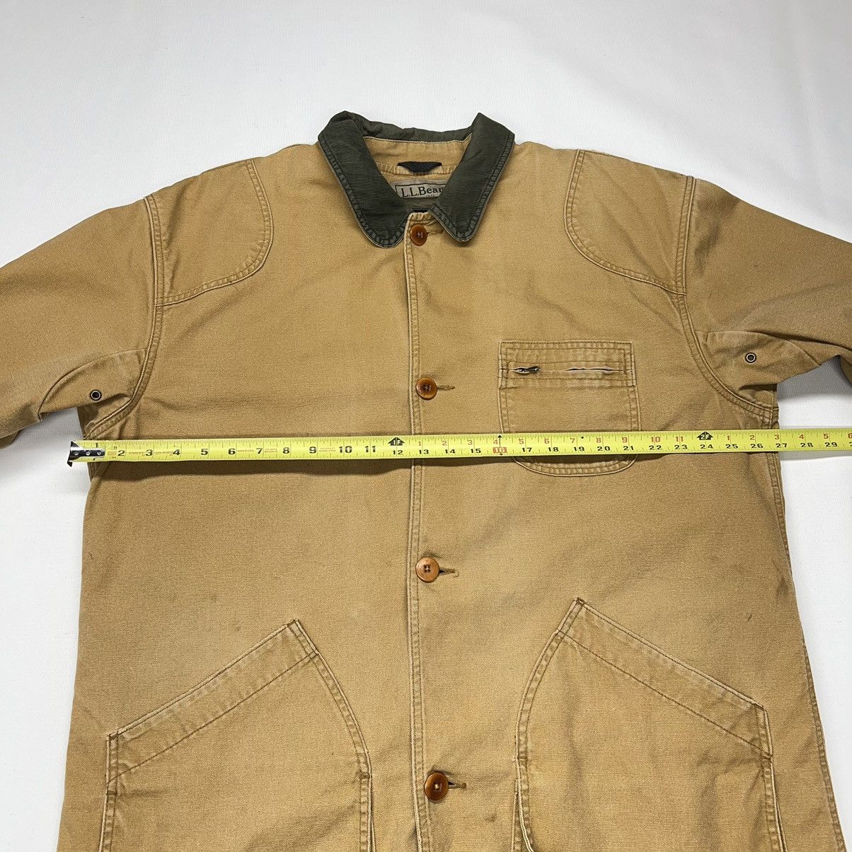 L.L. Bean × Vintage LL Bean Coat Brown Chore Barn Jacket Flannel Lined Canvas Size US XL / EU 56 / 4 - 23 Thumbnail