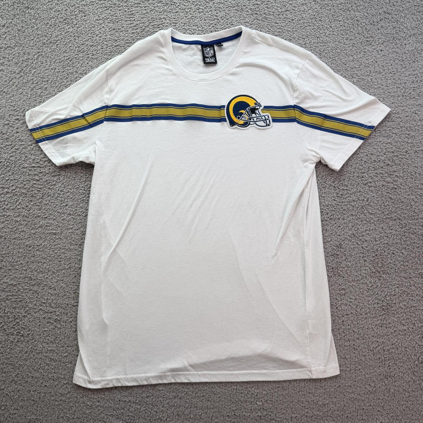 NFL Los Angeles Rams NFL Team Apparel Womens Helmet T Shirt XL Size XL / US 12-14 / IT 48-50 - 1 Thumbnail