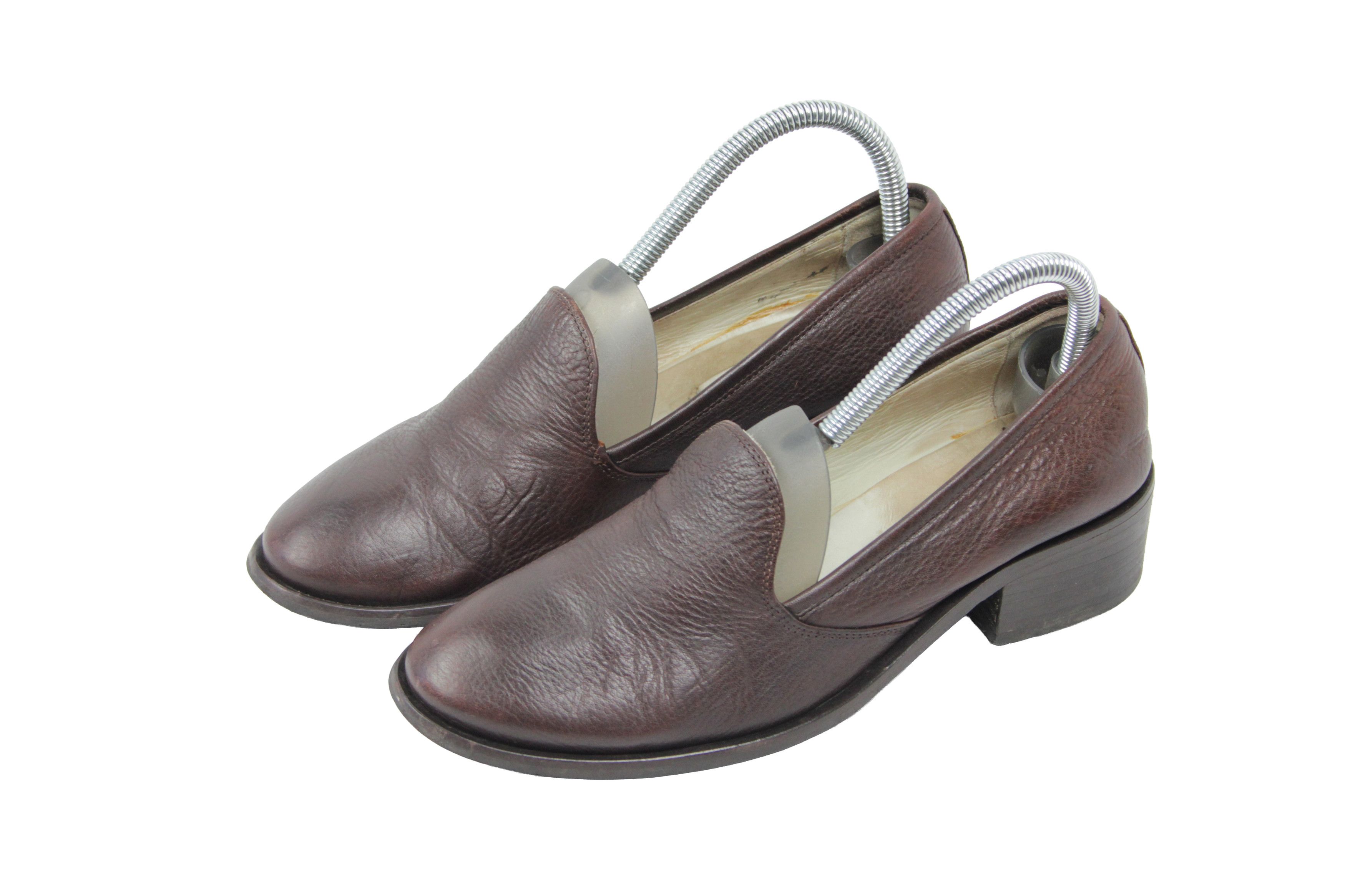 Acne Studios SS2013 Jem Leather Heeled Loafers Size US 8 / IT 38 - 3 Thumbnail
