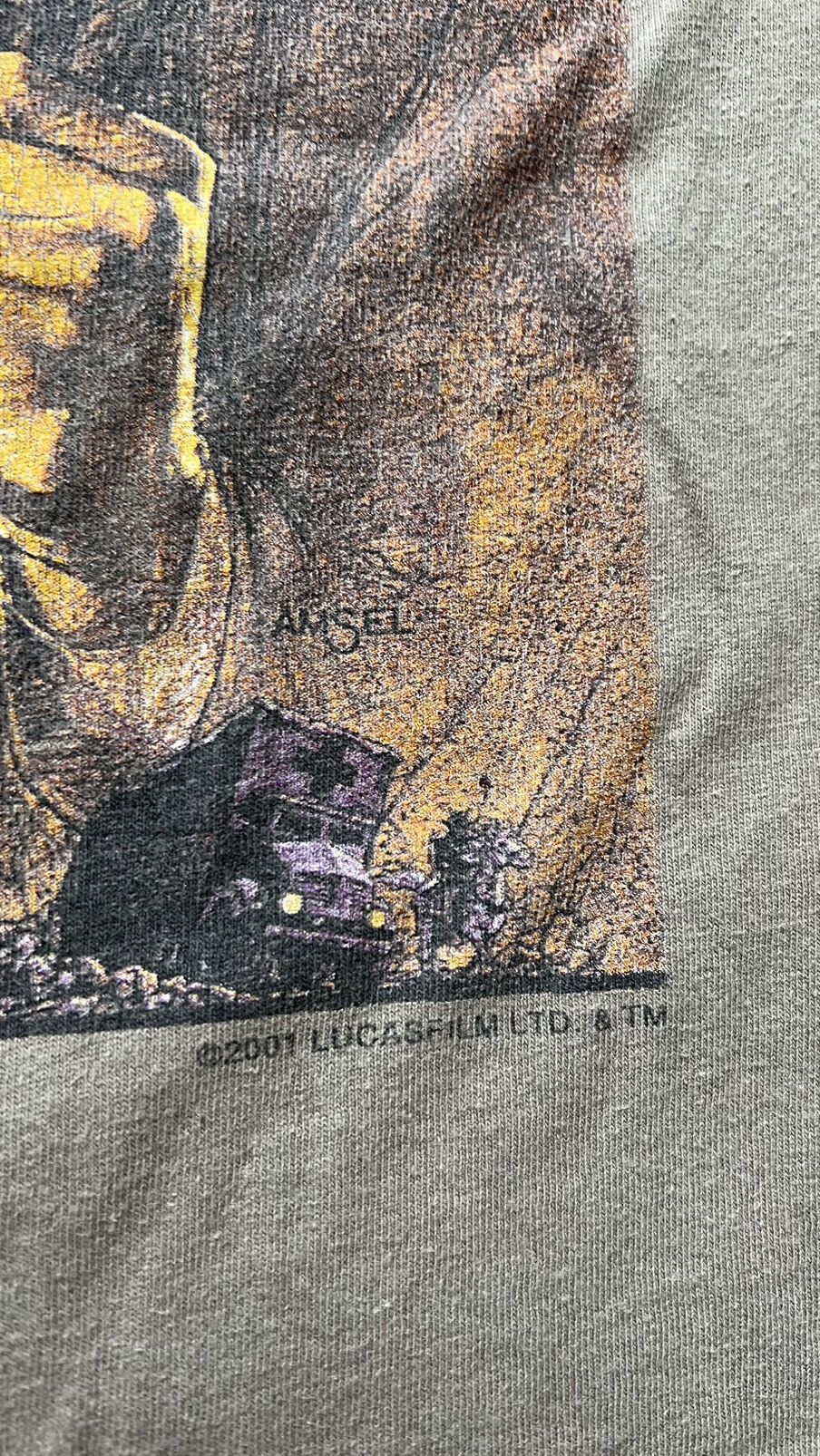 Disney 2001 Indiana Jones raiders of the lost ark lucasfilm tee Size US XL / EU 56 / 4 - 5 Thumbnail