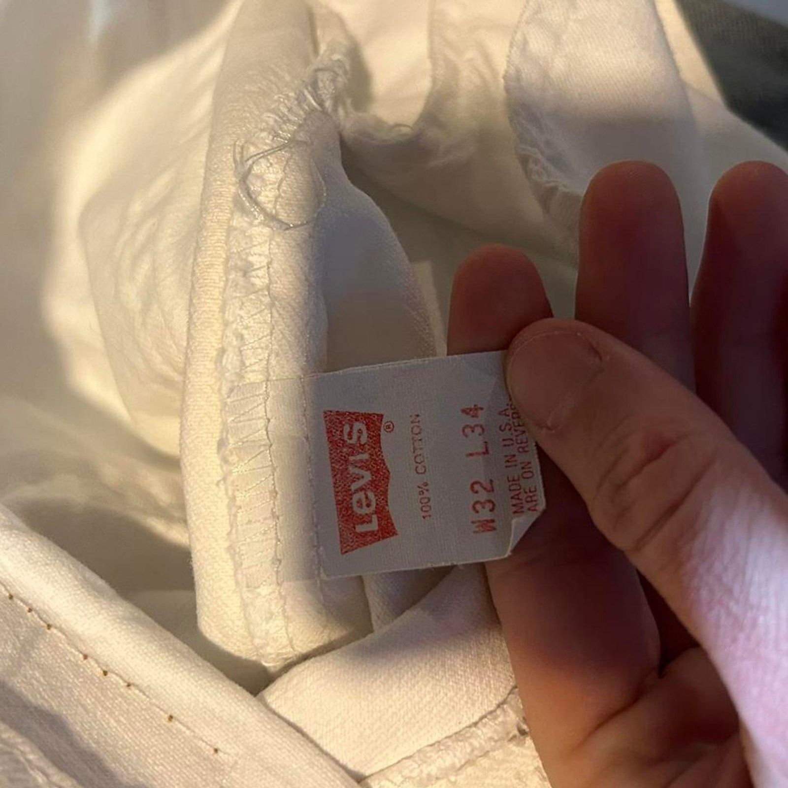 Levi's 90s levis 550 white no Size US 30 / EU 46 - 5 Thumbnail