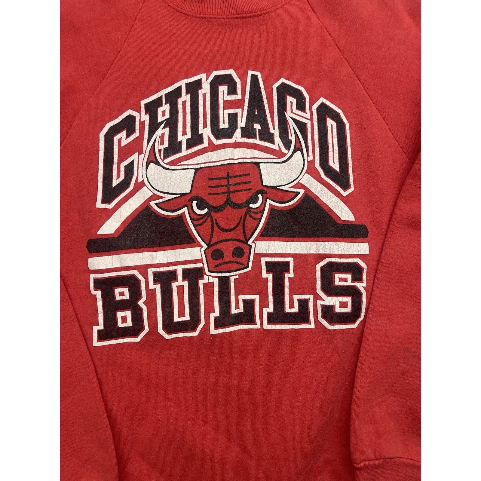 Fruit Of The Loom Vintage 80s 90s Chicago Bulls Sweatshirt Fruit of the Loom R Size US L / EU 52-54 / 3 - 2 Thumbnail