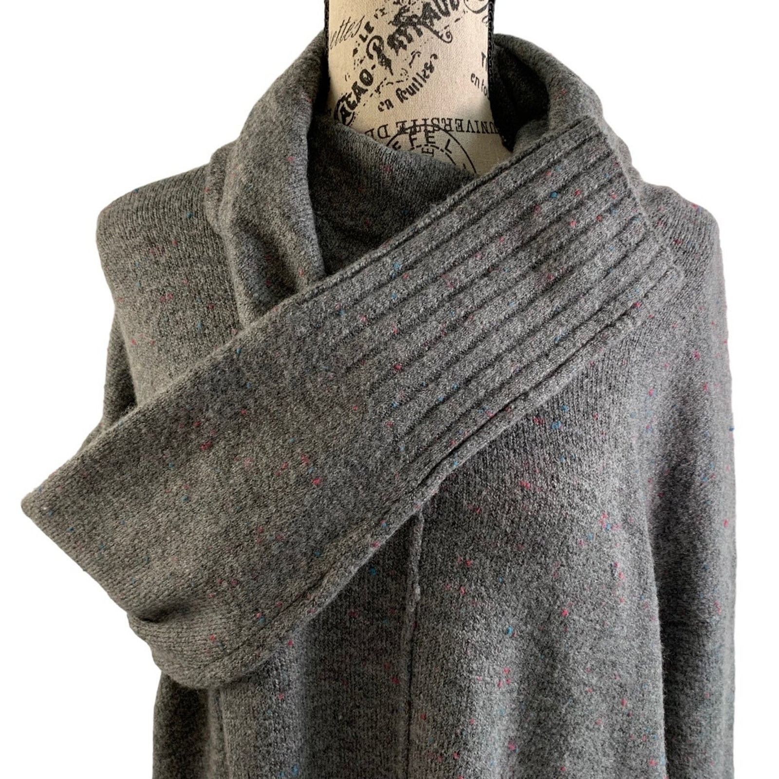 Liz Claiborne Liz Claiborne Cowl Neck Sweater Dress Women's Large NEW Size L / US 10 / IT 46 - 5 Thumbnail