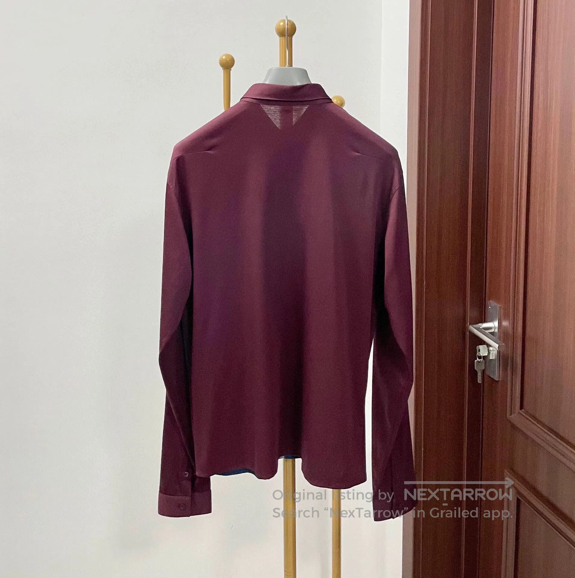 Dior Dior Men's Silk-Cotton Stretch Panel Shirt. Size US M / EU 48-50 / 2 - 4 Thumbnail