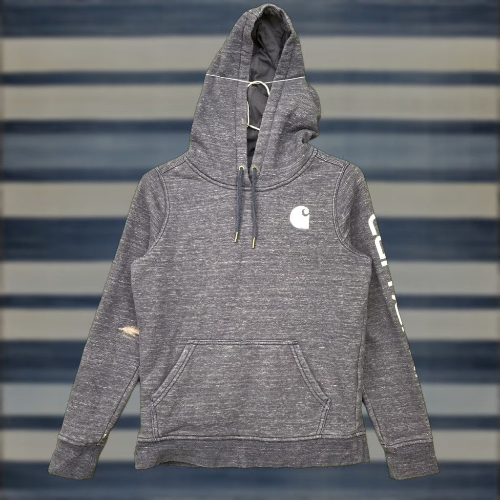 Carhartt Carhartt Hoodie Women’s XS Extra Small Sweatshirt Workwear Pullover Outdoor Vintage: No Size XS / US 0-2 / IT 36-38 - 1 Thumbnail