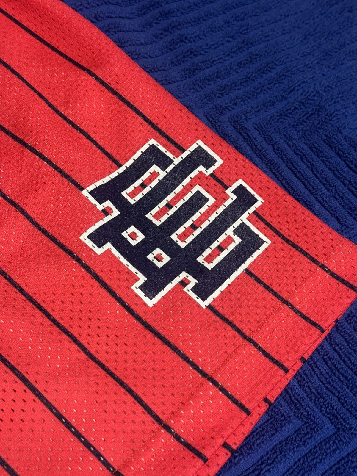 Eric Emanuel × MLB EE Eric Emanuel Phillies MLB “mismatched color” Mesh Shorts Size US 30 / EU 46 - 2 Thumbnail
