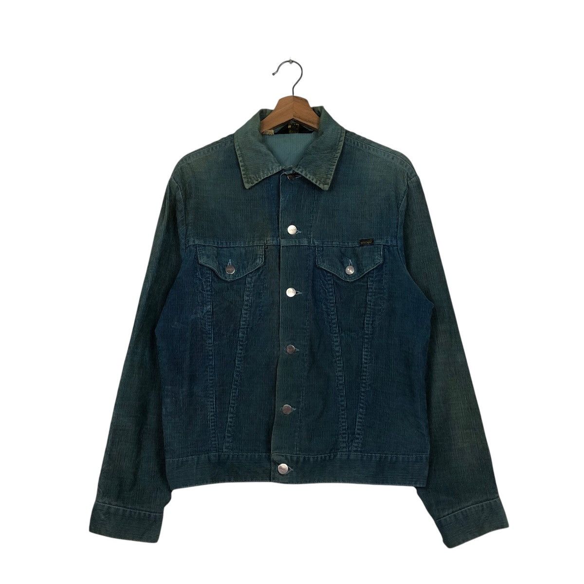 Vintage 📌Vintage Trucker Chore Corduroy Jacket Wrangler Usa Size US M / EU 48-50 / 2 - 2 Thumbnail