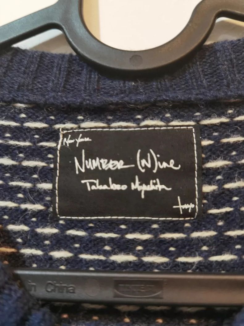 Number (N)ine Number (N)ine Knitwear, sweater, catwalk style 2503-Nextarr Size US M / EU 48-50 / 2 - 5 Thumbnail